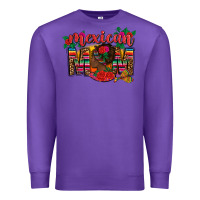 Purple mexican mom Premium Sweatshirt - CTS Tumbler Store