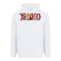 White xoxo charolais cow Heavyweight Hoodie - RanaPortraitStore