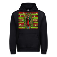 Black our lady of Guadalupe Christmas Urban Hoodie - Jasminsmagicworld