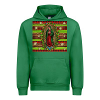 Emerald our lady of Guadalupe Christmas Urban Hoodie - Jasminsmagicworld