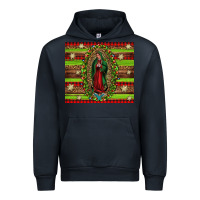 Navy our lady of Guadalupe Christmas Urban Hoodie - Jasminsmagicworld