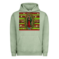 Pigment Oil Green our lady of Guadalupe Christmas Urban Hoodie - Jasminsmagicworld