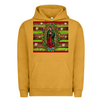 Pigment Peanut Butter our lady of Guadalupe Christmas Urban Hoodie - Jasminsmagicworld
