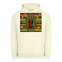 Pigment Pistachio our lady of Guadalupe Christmas Urban Hoodie - Jasminsmagicworld