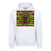 White our lady of Guadalupe Christmas Urban Hoodie - Jasminsmagicworld