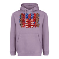 Lavender 4th of july brushstroke Heavyweight Hoodie - Zillion Design Studio