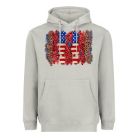 Moon Dust 4th of july brushstroke Heavyweight Hoodie - Zillion Design Studio