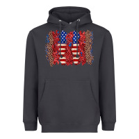 Smoke 4th of july brushstroke Heavyweight Hoodie - Zillion Design Studio