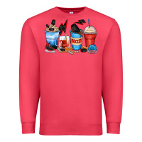 Cardinal hockey begins after coffee cups Premium Sweatshirt - Zillion Design Studio