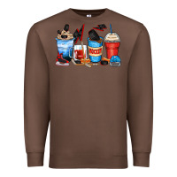 Chestnut hockey begins after coffee cups Premium Sweatshirt - Zillion Design Studio