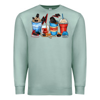 Seafoam hockey begins after coffee cups Premium Sweatshirt - Zillion Design Studio