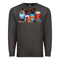 Smoke hockey begins after coffee cups Premium Sweatshirt - Zillion Design Studio