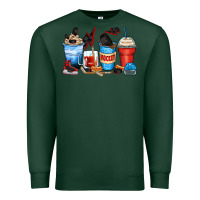 Sports Green hockey begins after coffee cups Premium Sweatshirt - Zillion Design Studio