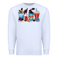 White hockey begins after coffee cups Premium Sweatshirt - Zillion Design Studio