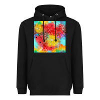 Black fruits leopard seamless pattern Heavyweight Hoodie - Zillion Design Studio