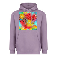 Lavender fruits leopard seamless pattern Heavyweight Hoodie - Zillion Design Studio