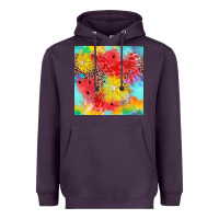 Plum fruits leopard seamless pattern Heavyweight Hoodie - Zillion Design Studio