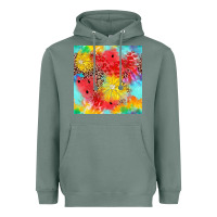 Sage fruits leopard seamless pattern Heavyweight Hoodie - Zillion Design Studio