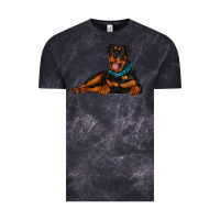 Cloud Black rottweiler Vintage Tee - Artiststas