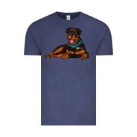 Vintage Denim rottweiler Vintage Tee - Artiststas