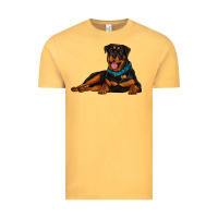 Vintage Mustard rottweiler Vintage Tee - Artiststas