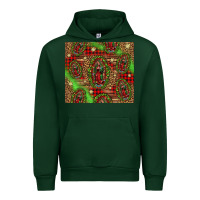 Forest Green our lady of Guadalupe Christmas Urban Hoodie - Jasminsmagicworld