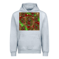 Heather Grey our lady of Guadalupe Christmas Urban Hoodie - Jasminsmagicworld
