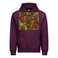 Mauve Wine our lady of Guadalupe Christmas Urban Hoodie - Jasminsmagicworld