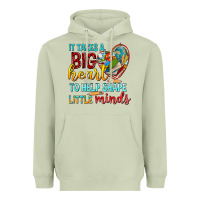 Matcha big heart to help shape little minds tbw Heavyweight Hoodie - texasbilliewilder