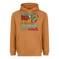 Meerkat big heart to help shape little minds tbw Heavyweight Hoodie - texasbilliewilder