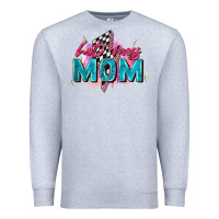 Heather Grey hot mess mom Premium Sweatshirt - Zillion Design Studio