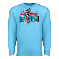 Ocean Blue hot mess mom Premium Sweatshirt - Zillion Design Studio
