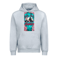 Heather Grey just a girl who loves pandas Urban Hoodie - LillyAllenDesigns