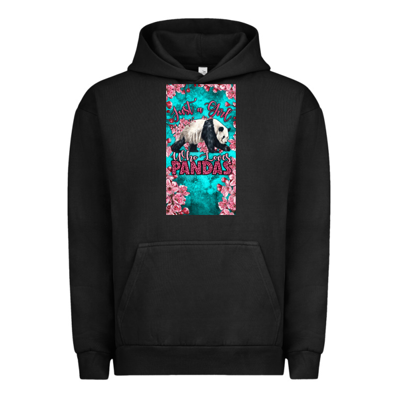 Just A Girl Who Loves Pandas Urban Hoodie by LillyAllenDesigns | Teevron