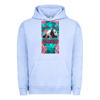 Pigment Grape Ice just a girl who loves pandas Urban Hoodie - LillyAllenDesigns