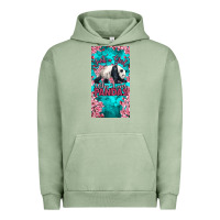 Pigment Oil Green just a girl who loves pandas Urban Hoodie - LillyAllenDesigns