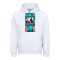 White just a girl who loves pandas Urban Hoodie - LillyAllenDesigns