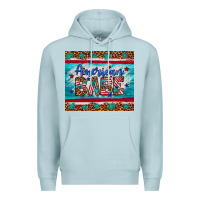 Blue Mist American babe leopard gemstone Premium Hoodie - Artiststas