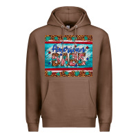 Chestnut American babe leopard gemstone Premium Hoodie - Artiststas