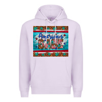 Lilac American babe leopard gemstone Premium Hoodie - Artiststas