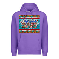 Purple American babe leopard gemstone Premium Hoodie - Artiststas