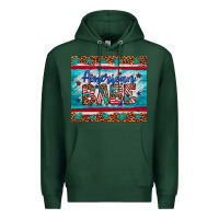 Sports Green American babe leopard gemstone Premium Hoodie - Artiststas