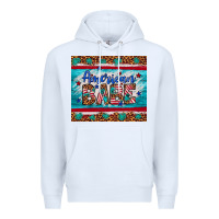 White American babe leopard gemstone Premium Hoodie - Artiststas