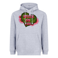 Heather Grey valentine's day stuck on you heart sunflowers Heavyweight Hoodie - RanaPortraitStore