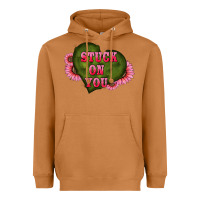 Meerkat valentine's day stuck on you heart sunflowers Heavyweight Hoodie - RanaPortraitStore