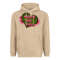Mushroom valentine's day stuck on you heart sunflowers Heavyweight Hoodie - RanaPortraitStore