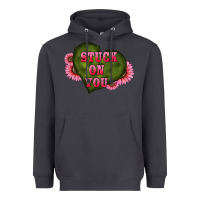 Smoke valentine's day stuck on you heart sunflowers Heavyweight Hoodie - RanaPortraitStore
