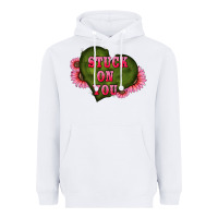 White valentine's day stuck on you heart sunflowers Heavyweight Hoodie - RanaPortraitStore