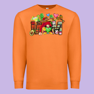 Mexican Mom Gnome Premium Sweatshirt Designed By Cts Tumbler Store