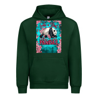 Forest Green just a girl who loves pandas Urban Hoodie - LillyAllenDesigns